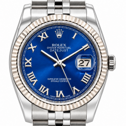 Rolex Datejust 36MM 116234 Blue Dial Watch